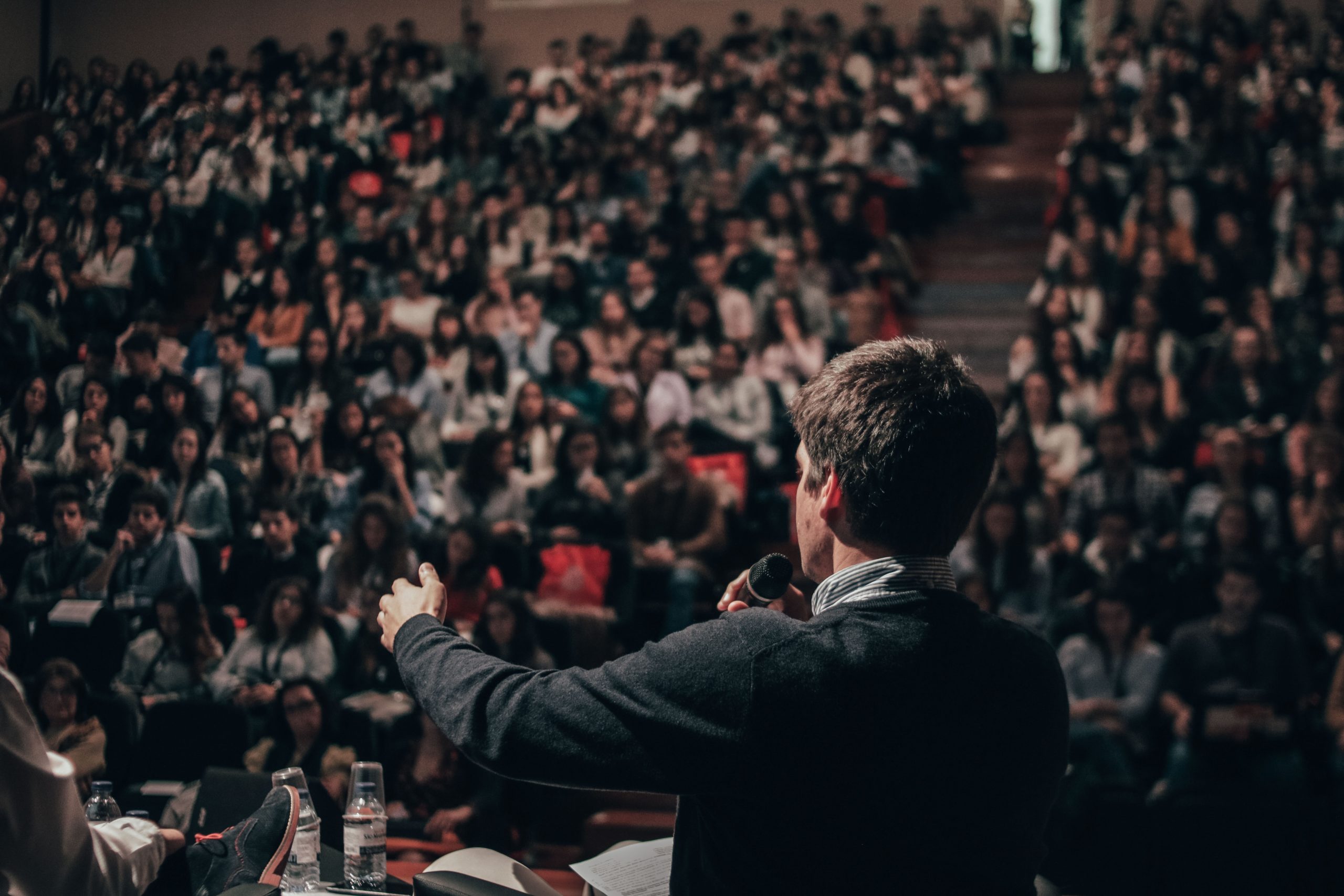 Am I being too loud? Addressing one of the fears of public speaking.